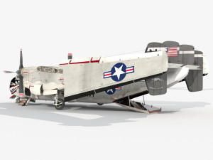 Grumman C-2 A Greyhound 3D Model