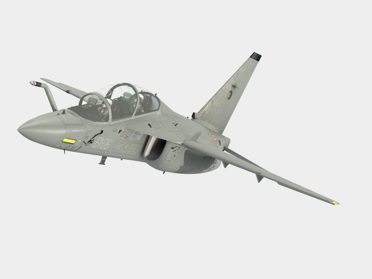 Leonardo M-346 Master trainer version 3D Model .c4d .max .obj .3ds .fbx .stl .blend 