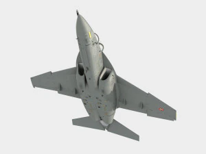 Leonardo M-346 Master trainer version 3D Model
