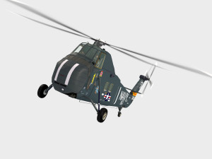 Sikorsky SH-34 Choctaw Modello 3D