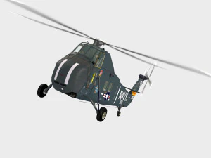 Sikorsky SH-34 Choctaw 3D Model