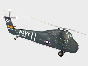 Sikorsky SH-34 Choctaw 3D Model