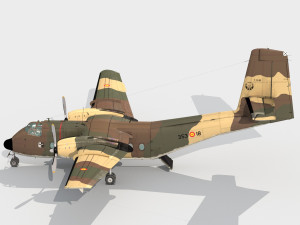 DeHavilland Canada DHC-4 A Caribou 3D-Modell