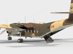 DeHavilland Canada DHC-4 A Caribou 3D-Modell
