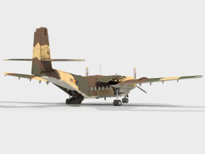 DeHavilland Canada DHC-4 A Caribou 3D Model