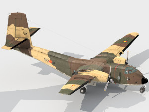 DeHavilland Canada DHC-4 A Caribou 3D-Modell