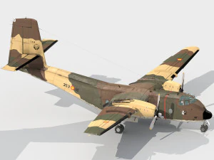DeHavilland Canada DHC-4 A Caribou 3D Model
