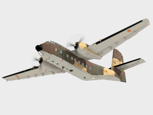 DeHavilland Canada DHC-4 A Caribou 3D-Modell