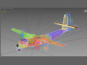 DeHavilland Canada DHC-4 A Caribou 3D-Modell