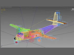 DeHavilland Canada DHC-4 A Caribou 3D Model