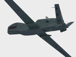 Northrop Grumman RQ-4 Global Hawk 3D Model