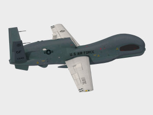 Northrop Grumman RQ-4 Global Hawk 3D Model