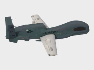 Northrop Grumman RQ-4 Global Hawk 3D Model