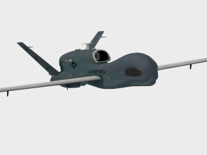 Northrop Grumman RQ-4 Global Hawk 3D Model