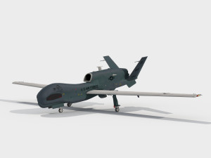 Northrop Grumman RQ-4 Global Hawk 3D Model