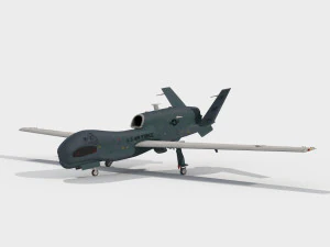 Northrop Grumman RQ-4 Global Hawk 3D Model