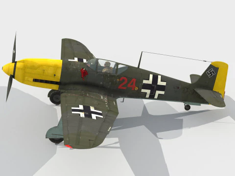 Heinkel He-100 3D Model