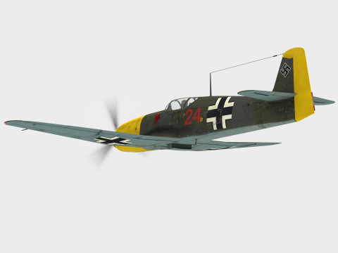 Heinkel He-100 Modelo 3D