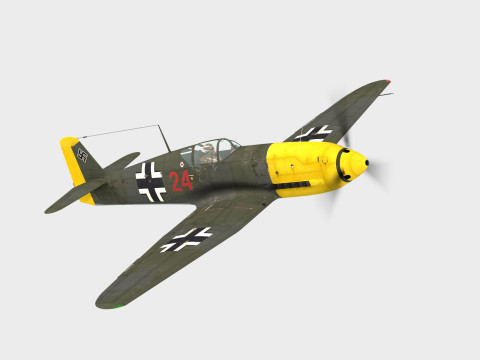 Heinkel He-100 Modelo 3D