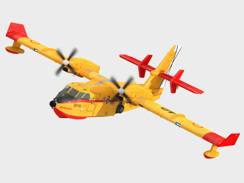 De Havilland DHC-515 Firefighter 3D Model