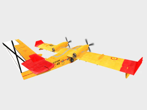 De Havilland DHC-515 Firefighter 3D Model
