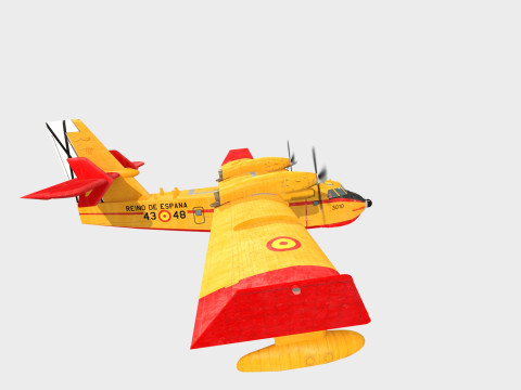 De Havilland DHC-515 Firefighter Modelo 3D