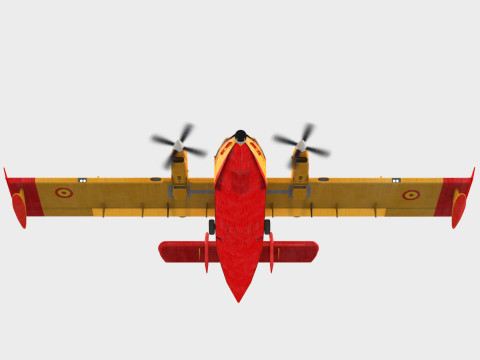 De Havilland DHC-515 Firefighter Modelo 3D