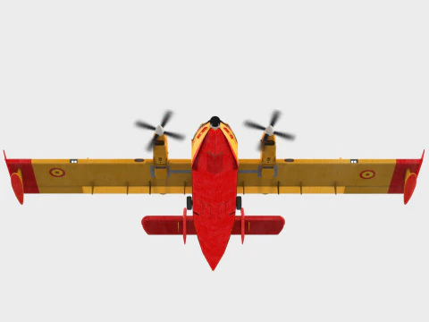 De Havilland DHC-515 Firefighter 3D Model