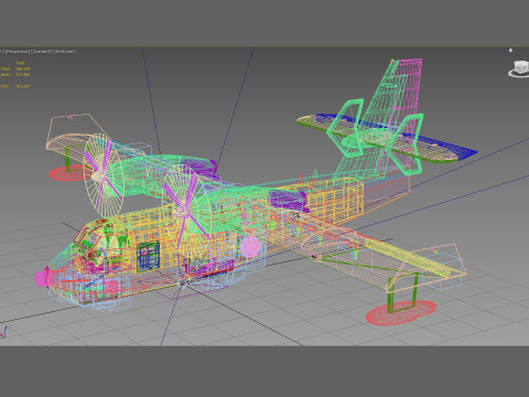 De Havilland DHC-515 Firefighter Modelo 3D