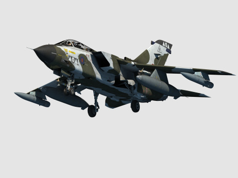 Panavia Tornado GR4-IDS British winter scheme 3D Model