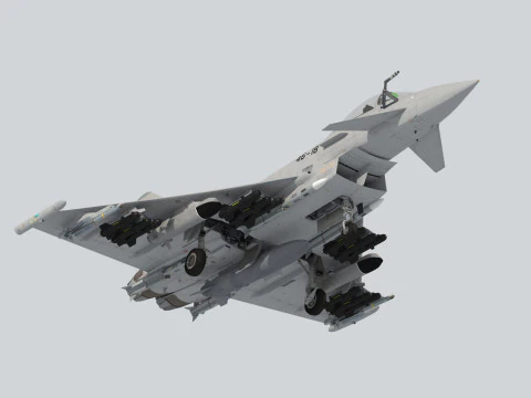 Progetto Eurofighter Halcon Modello 3D