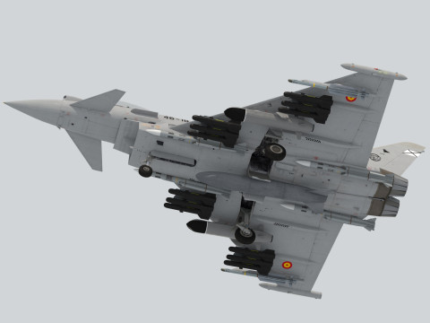 Eurofighter Halcon project 3D Model