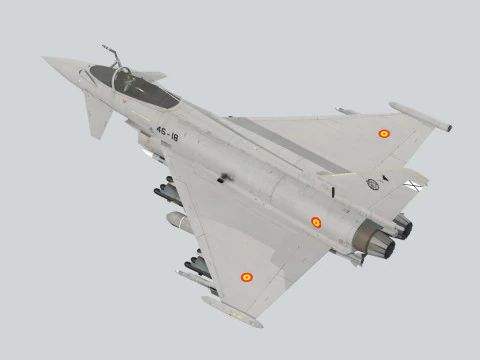 Progetto Eurofighter Halcon Modello 3D