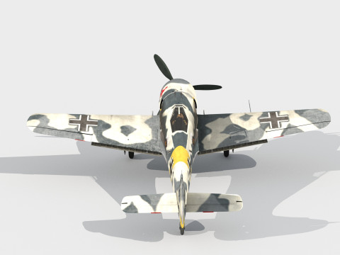 Focke-Wulf Fw190 A5 U Modelo 3D