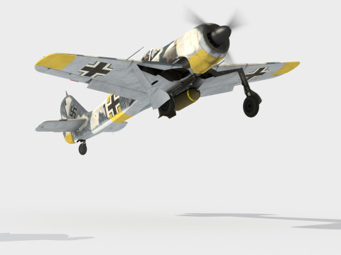 Focke-Wulf Fw190 A5 U Modelo 3D