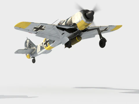 Focke-Wulf Fw190 A5 U Modelo 3D