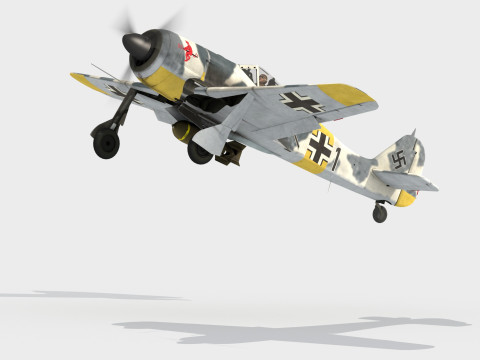 Focke-Wulf Fw190 A5 U Modelo 3D