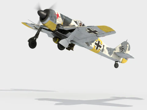 Focke-Wulf Fw190 A5 U Modelo 3D