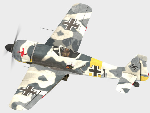 Focke-Wulf Fw190 A5 U Modelo 3D
