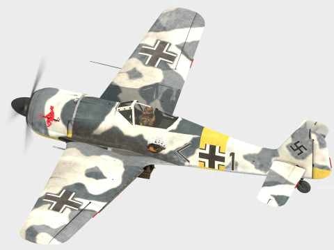 Focke-Wulf Fw190 A5 U Modelo 3D