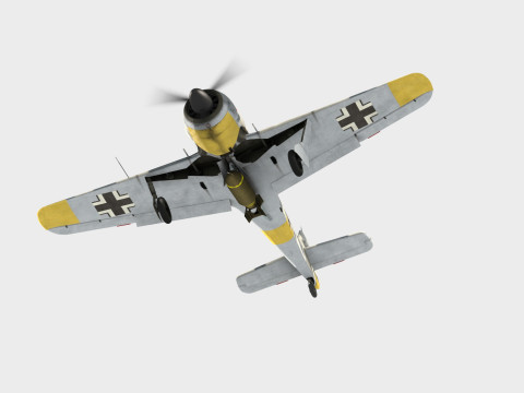 Focke-Wulf Fw190 A5 U Modelo 3D