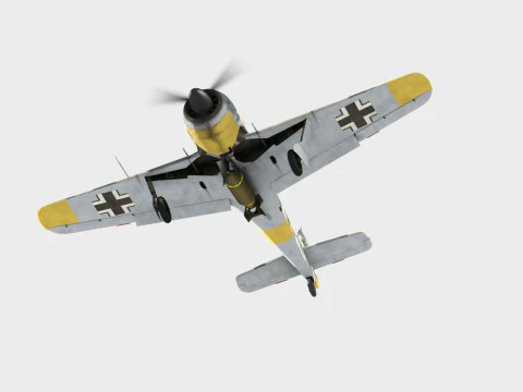 Focke-Wulf Fw190 A5 U Modelo 3D