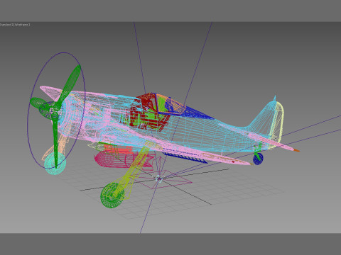 Focke-Wulf Fw190 A5 U Modelo 3D