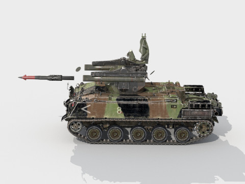 AMX-30 Roland 1 Modelo 3D