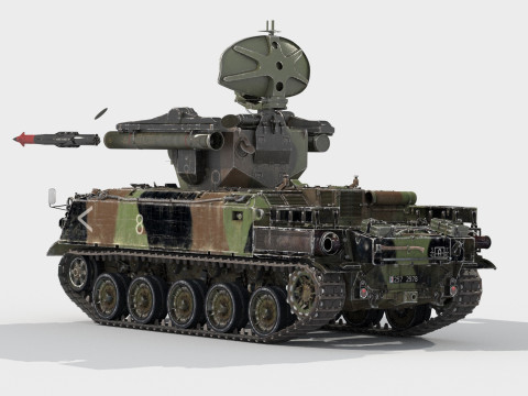 AMX-30 Roland 1 Modelo 3D