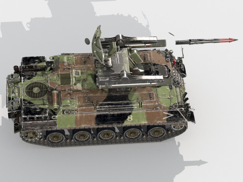 AMX-30 Roland 1 Modelo 3D