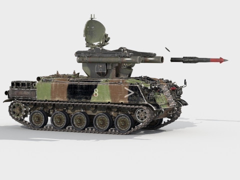 AMX-30 Roland 1 Modelo 3D