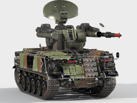 AMX-30 Roland 1 Modelo 3D