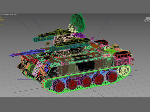 AMX-30 Roland 1 Modelo 3D