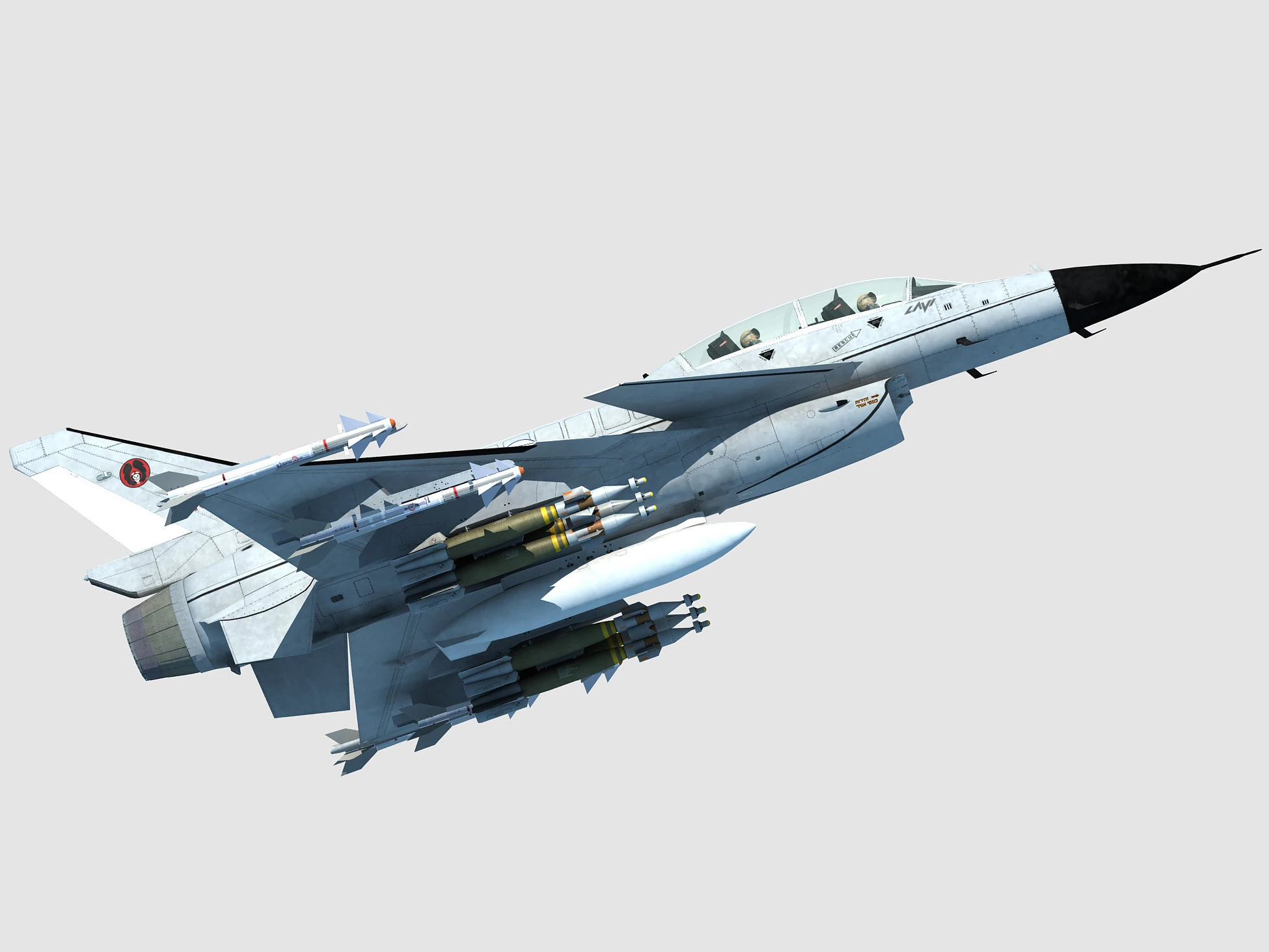 IAI Lavi Modello 3D .c4d .max .obj .3ds .fbx .stl .blend 